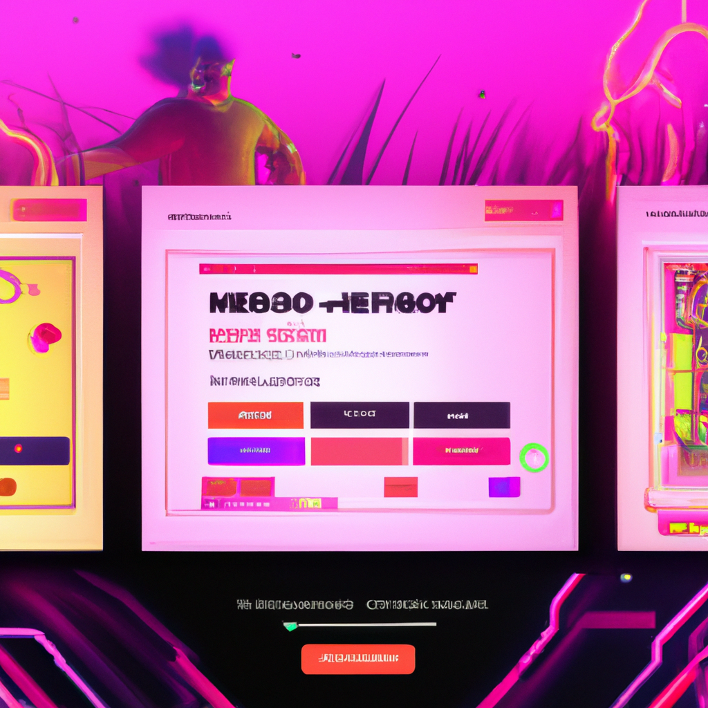 ArcadeFoundry hero collage: neon playfield, leaderboards, player avatars